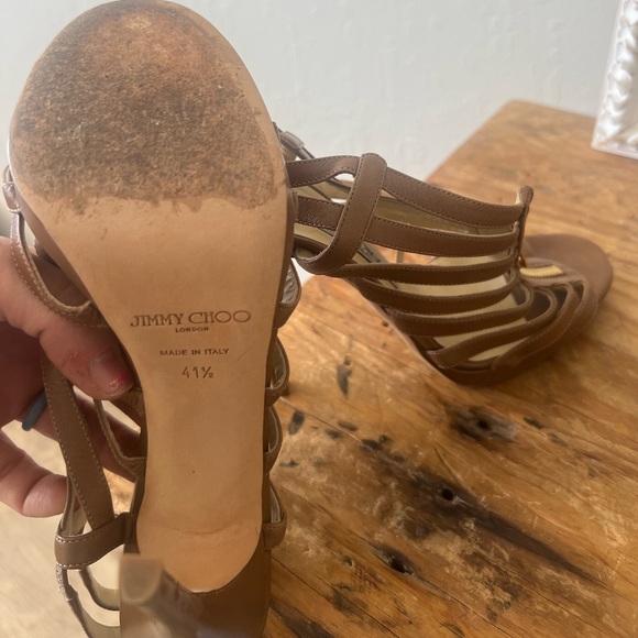 JIMMY CHOO cage sandals - Picture 2 of 3